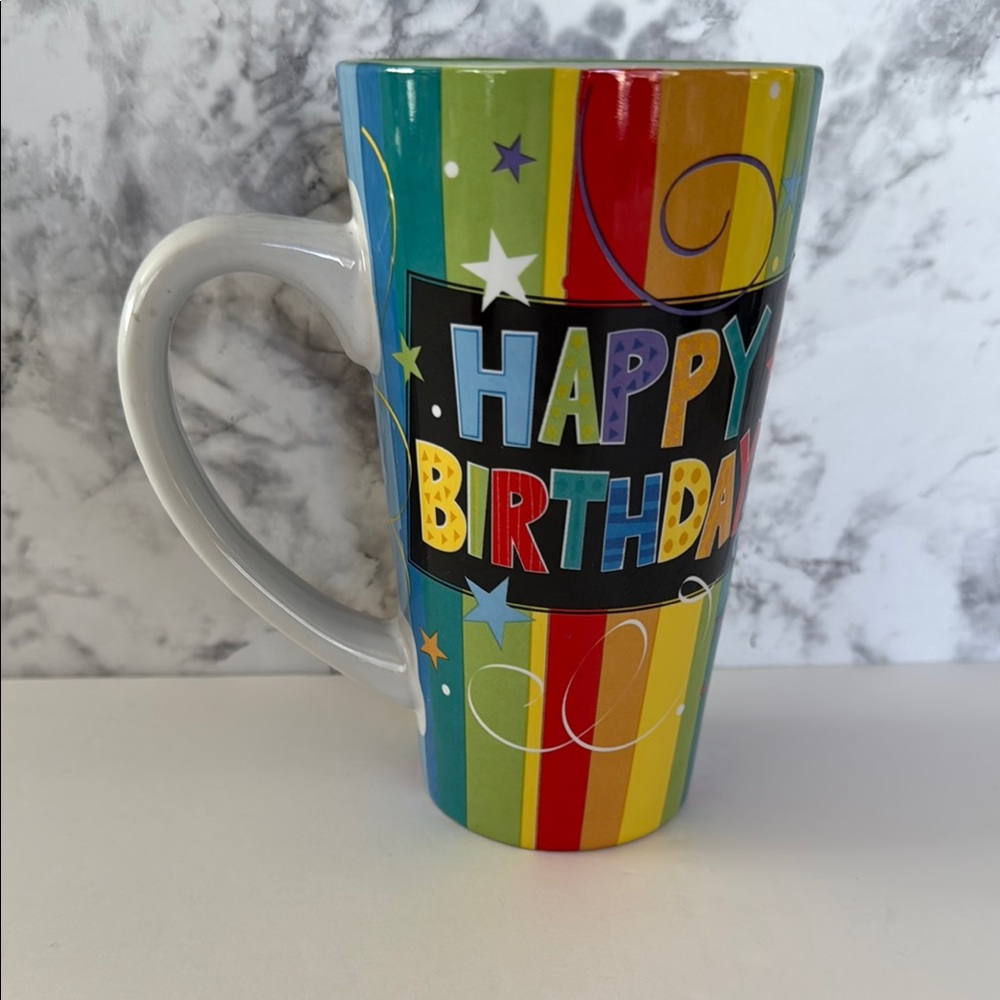 Colorful Happy Birthday Mug